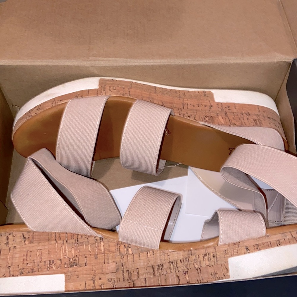 A.N.A Eliza Nude heels